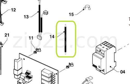 Шлейф проводов Q027 VJ Protherm Скат в.14 - 0020033905