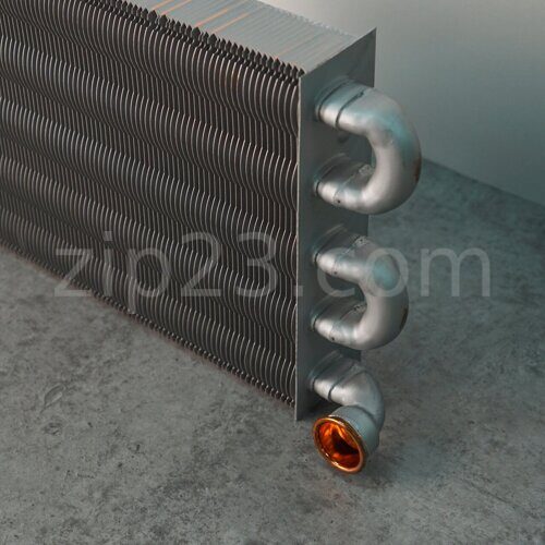 Теплообменник отопления основной Ariston (медь) Valmex - 65106297_а